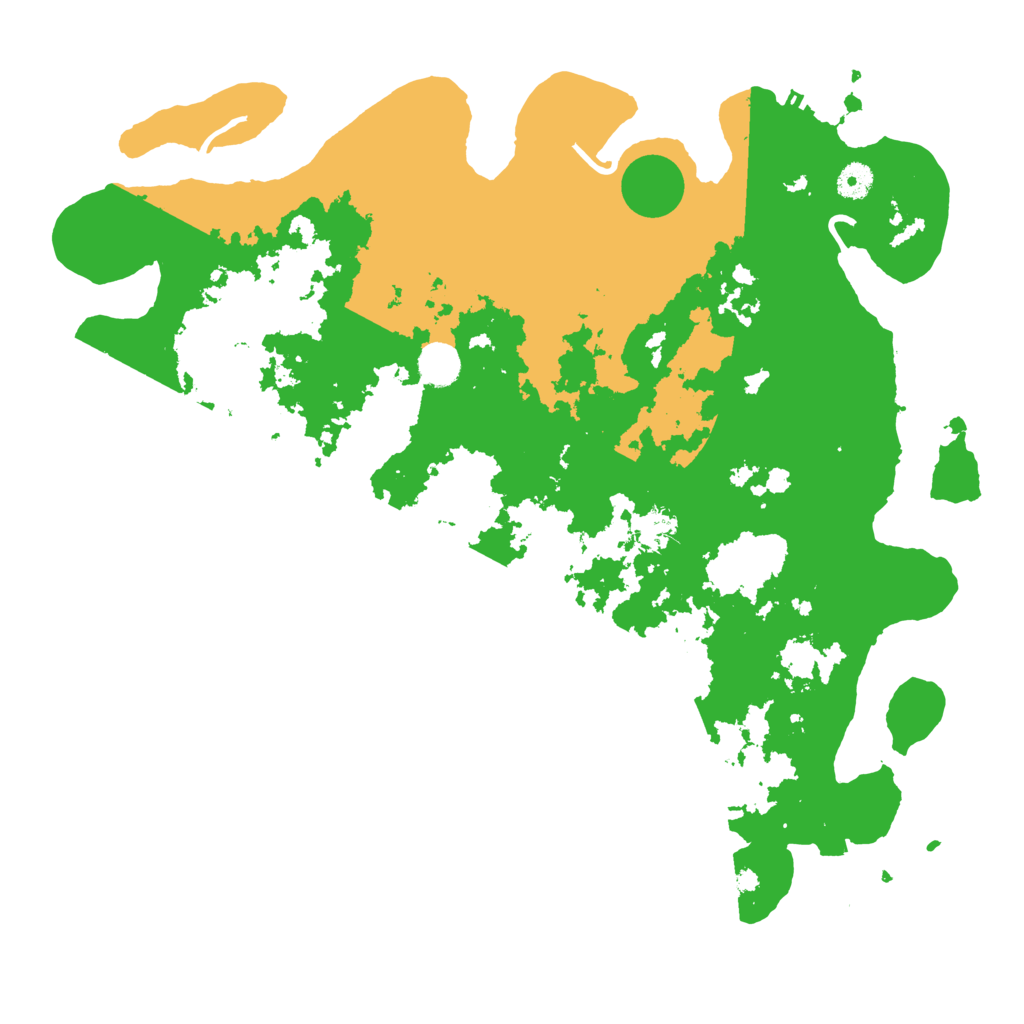 Biome Rust Map: Procedural Map, Size: 4300, Seed: 99166923