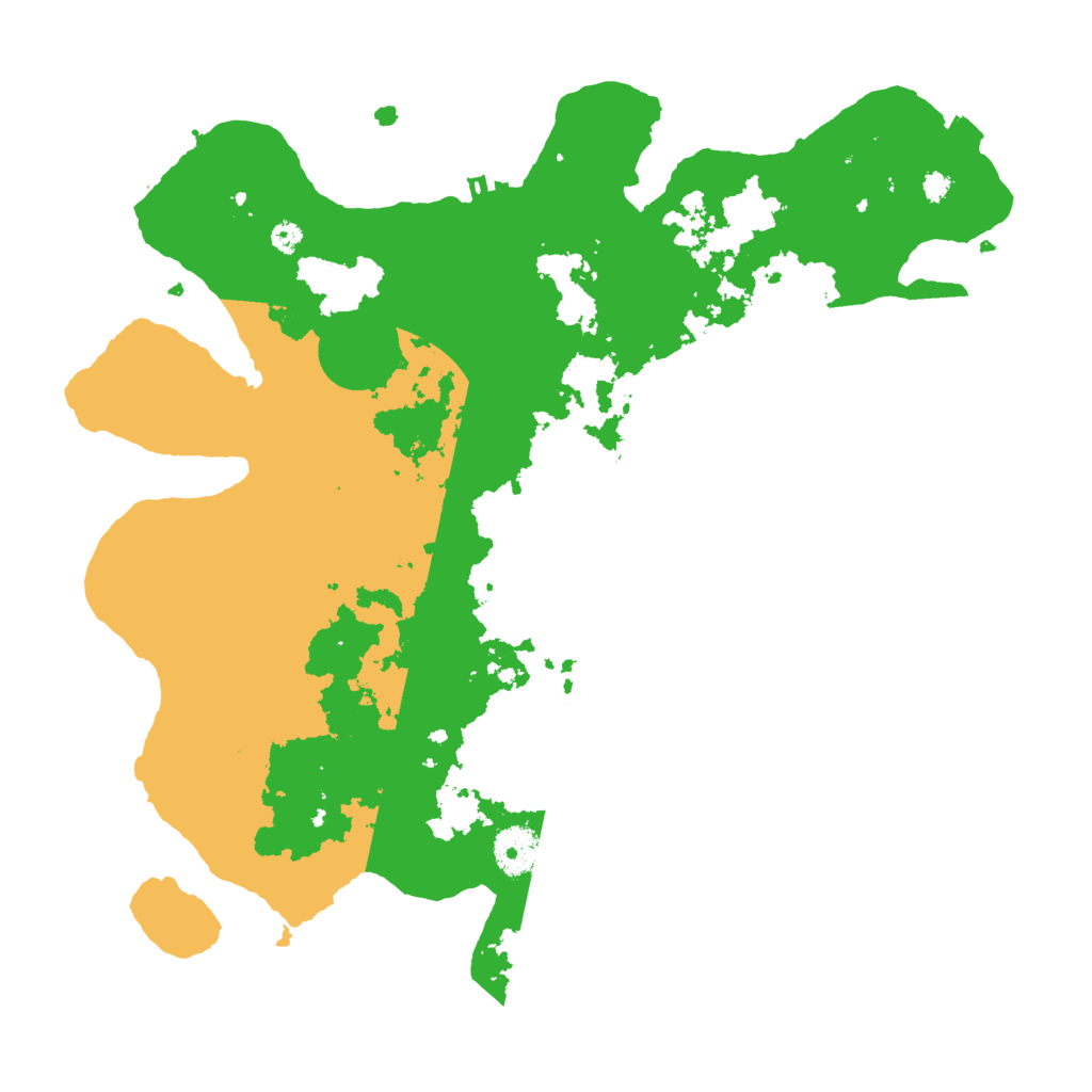 Biome Rust Map: Procedural Map, Size: 3650, Seed: 58417005