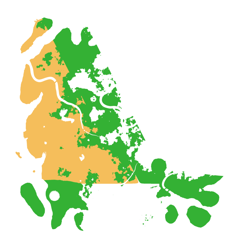Biome Rust Map: Procedural Map, Size: 4250, Seed: 82257