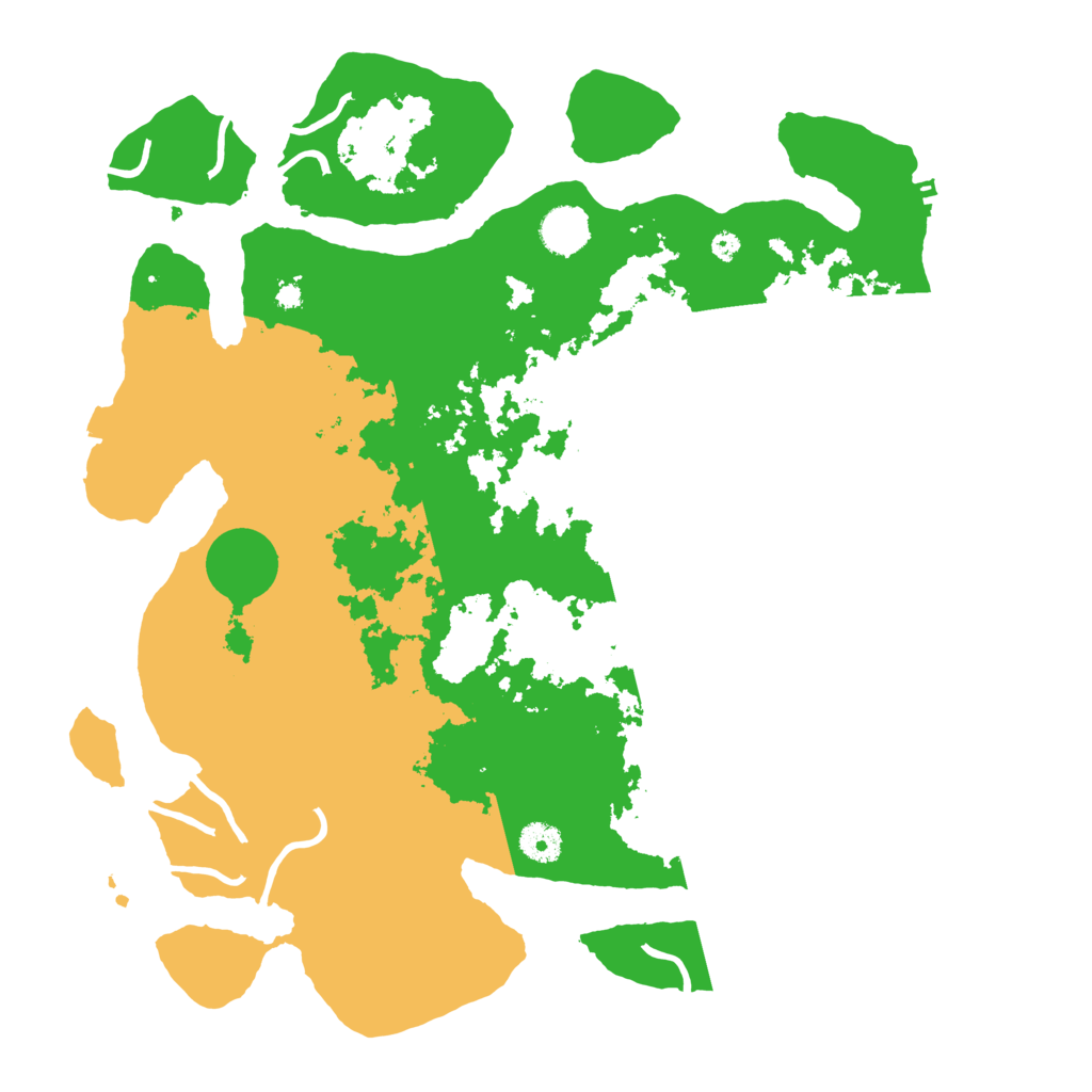 Biome Rust Map: Procedural Map, Size: 4000, Seed: 5504252