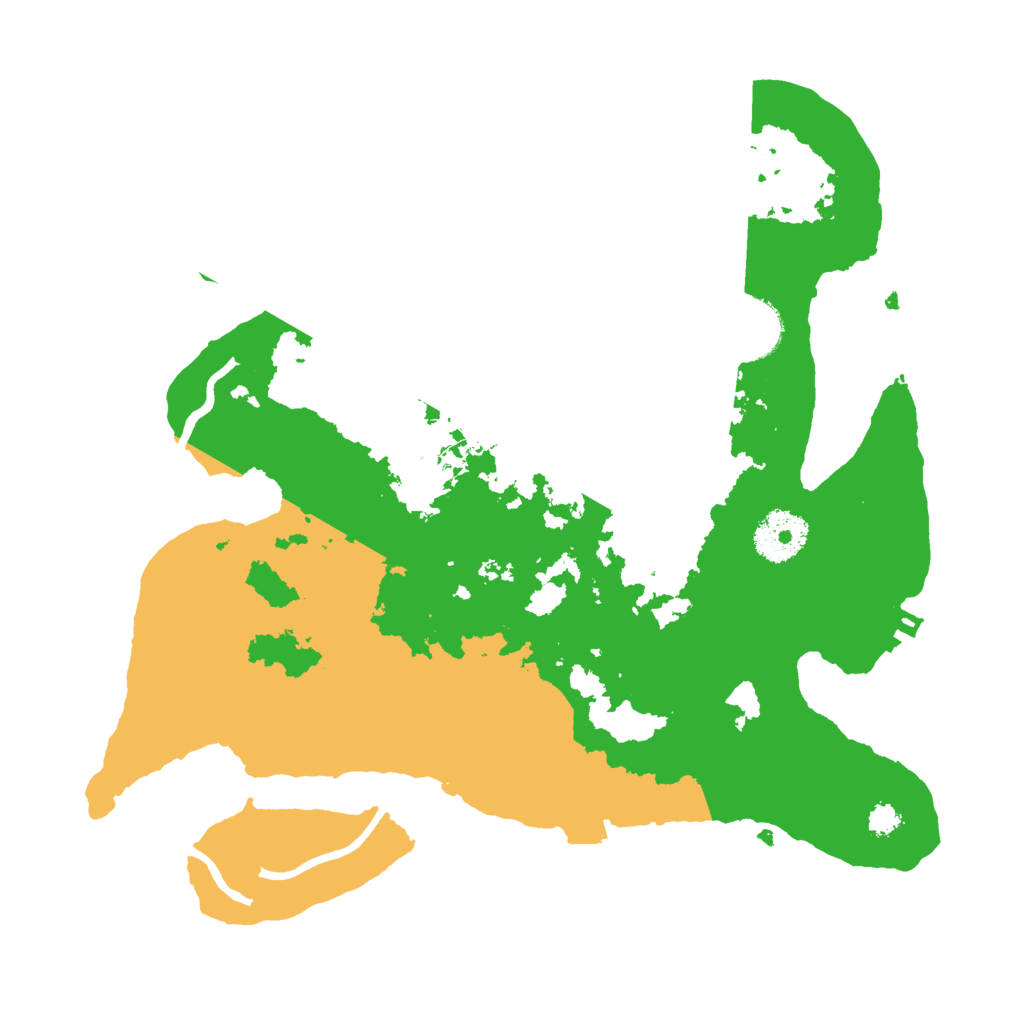 Biome Rust Map: Procedural Map, Size: 3000, Seed: 454576884
