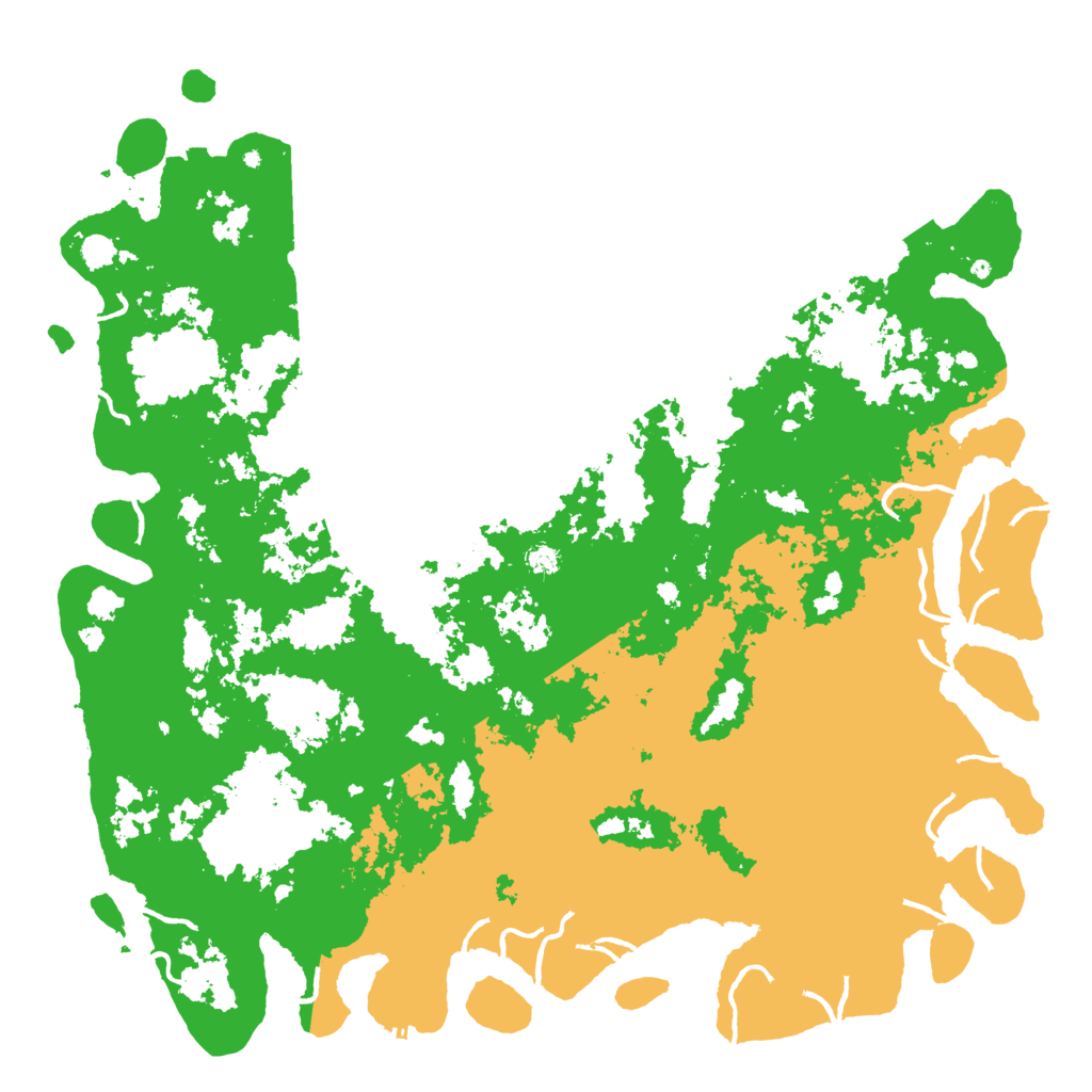 Biome Rust Map: Procedural Map, Size: 6000, Seed: 798006853