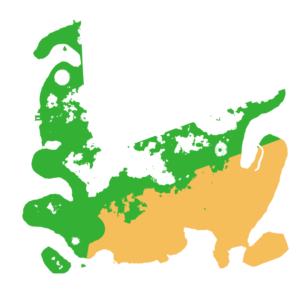 Biome Rust Map: Procedural Map, Size: 3500, Seed: 2138076538