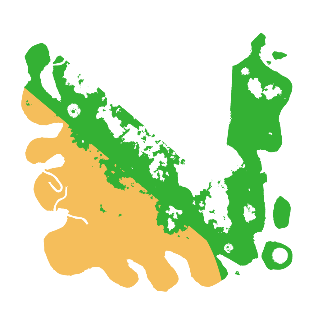 Biome Rust Map: Procedural Map, Size: 3600, Seed: 617867726