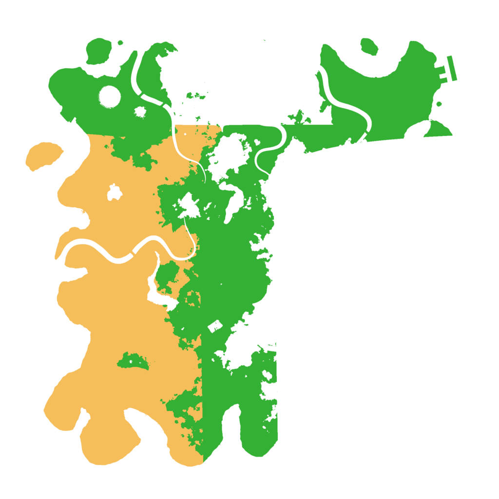 Biome Rust Map: Procedural Map, Size: 4000, Seed: 698768442