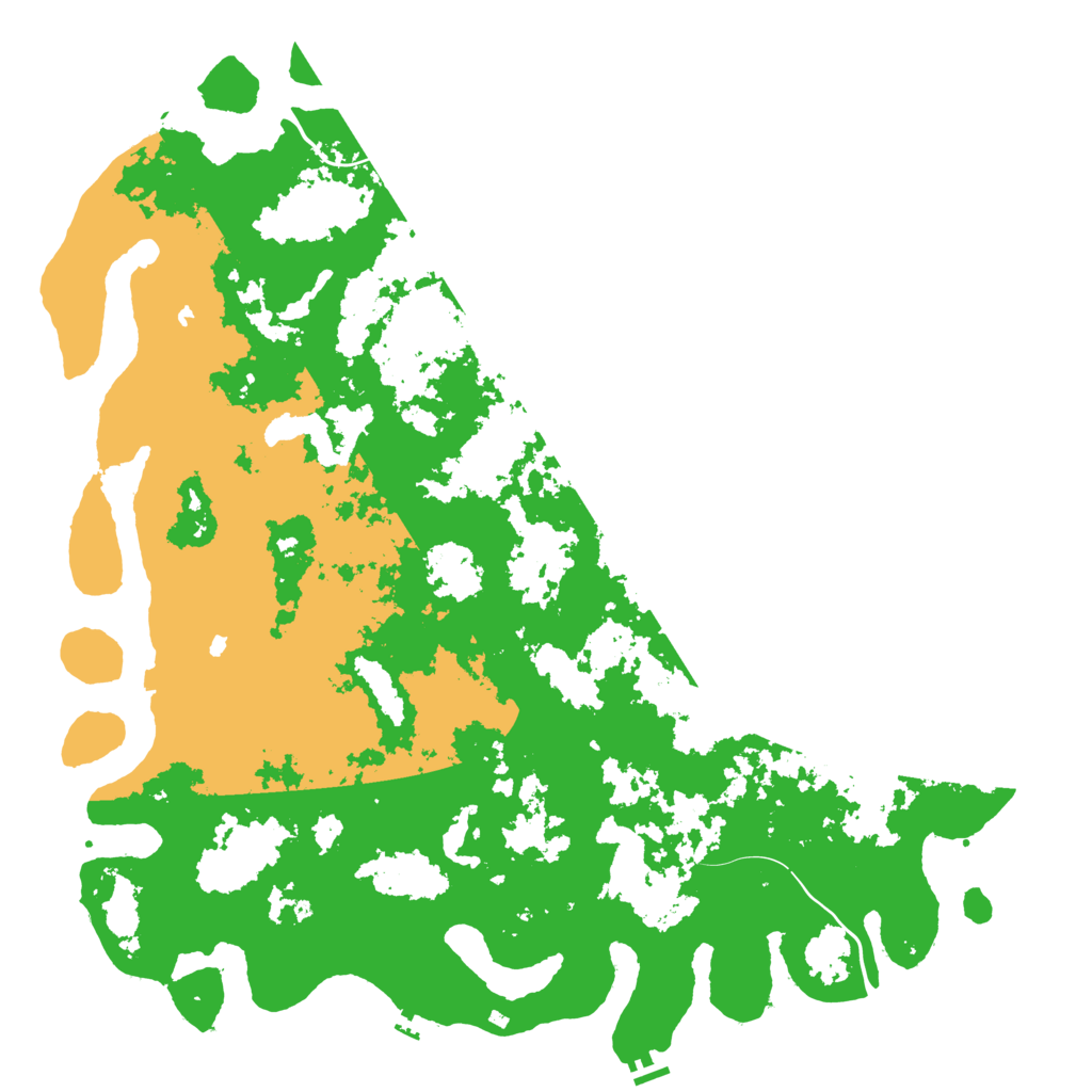Biome Rust Map: Procedural Map, Size: 6000, Seed: 426426426