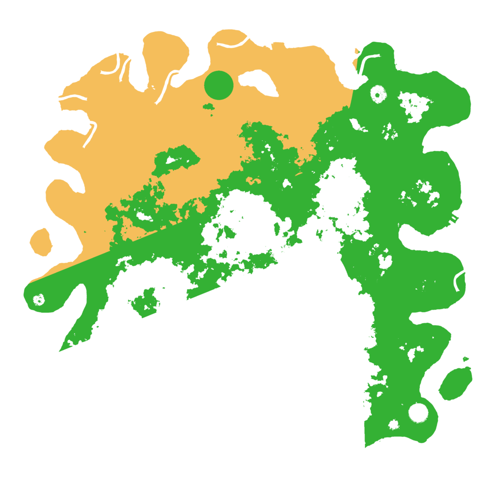 Biome Rust Map: Procedural Map, Size: 4500, Seed: 1104020637
