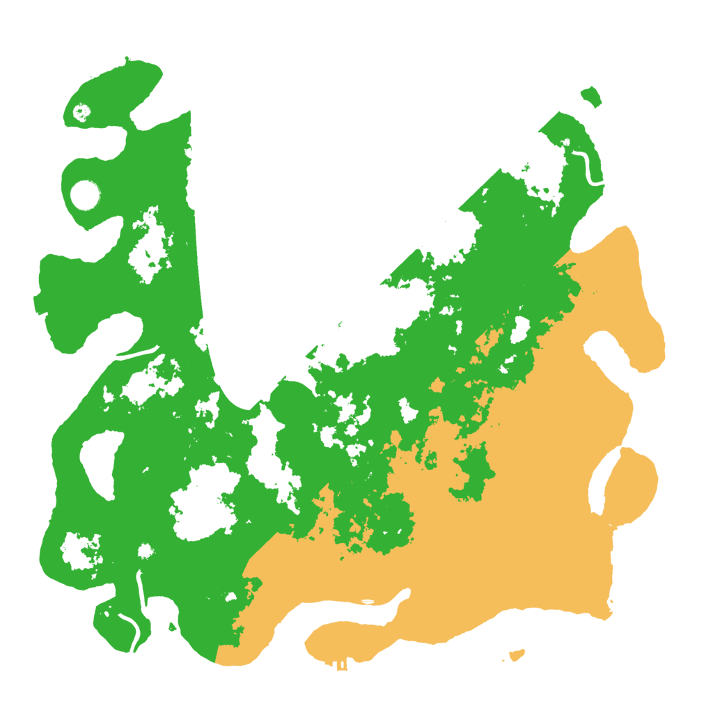 Biome Rust Map: Procedural Map, Size: 4250, Seed: 168588852