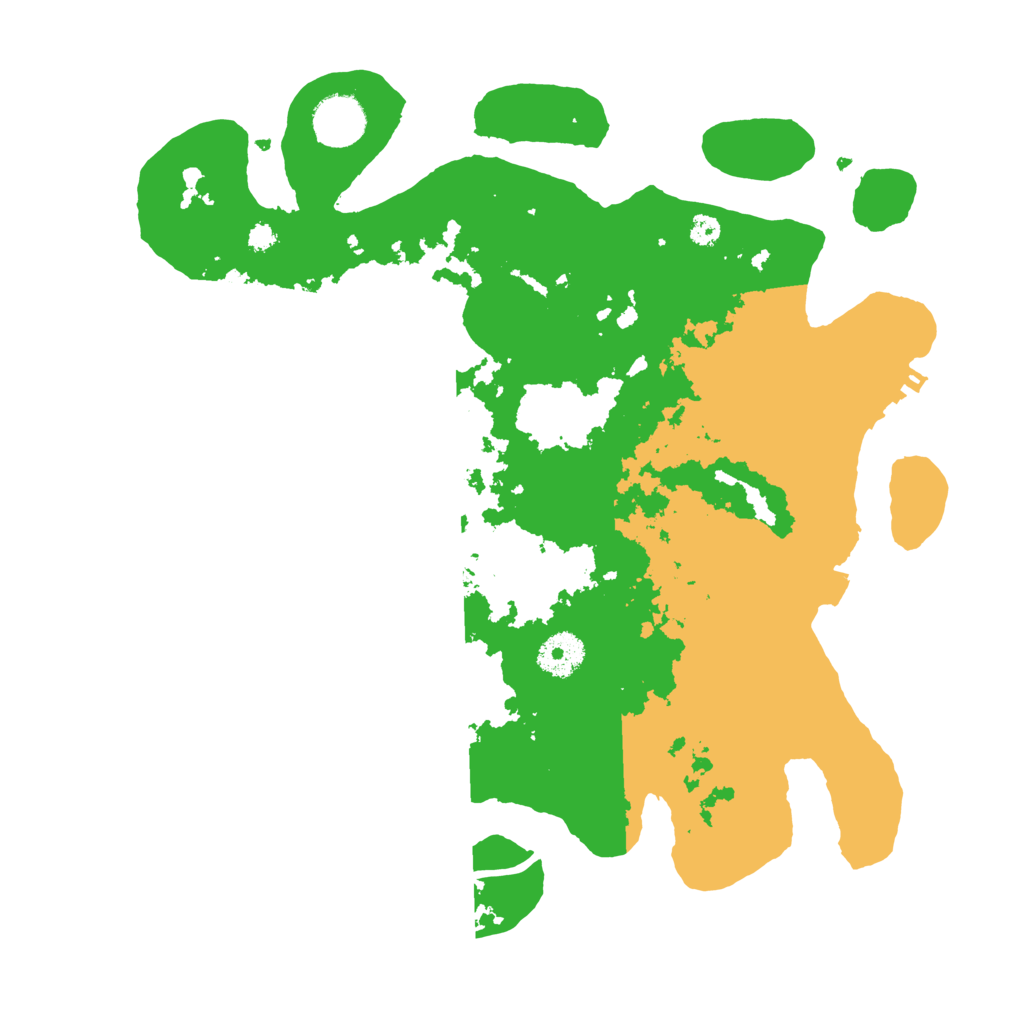 Biome Rust Map: Procedural Map, Size: 3450, Seed: 28278326