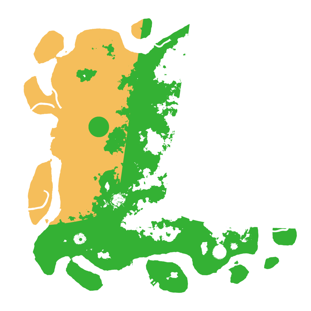 Biome Rust Map: Procedural Map, Size: 4000, Seed: 2969