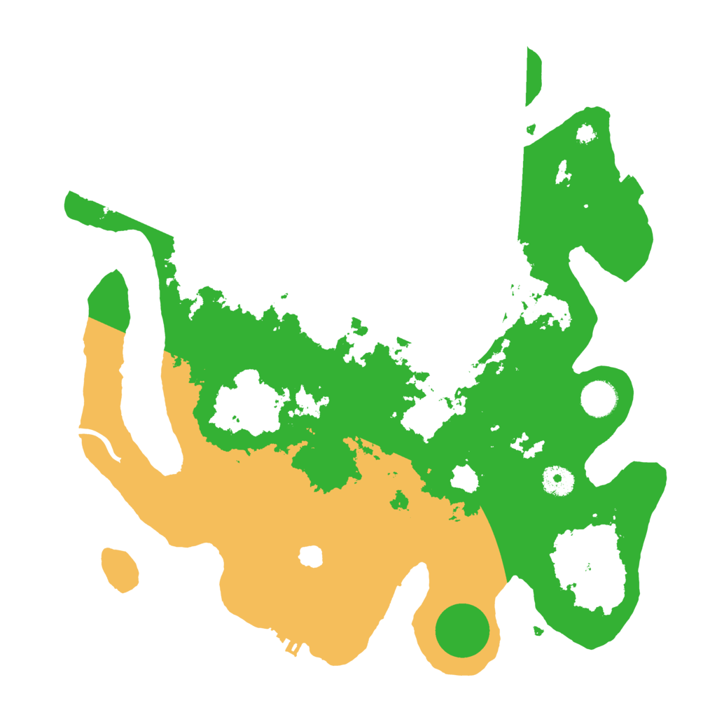 Biome Rust Map: Procedural Map, Size: 3500, Seed: 2121703705