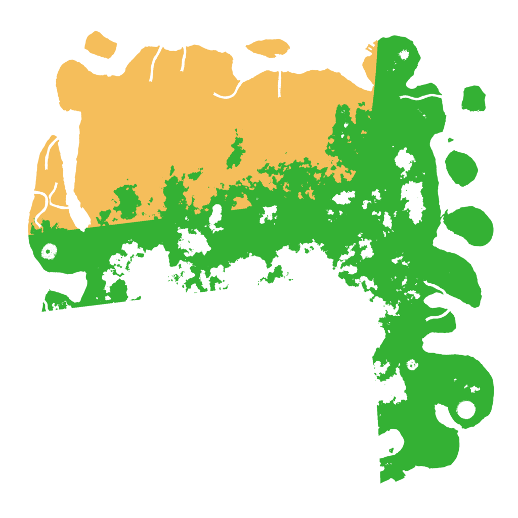Biome Rust Map: Procedural Map, Size: 5000, Seed: 1086945840
