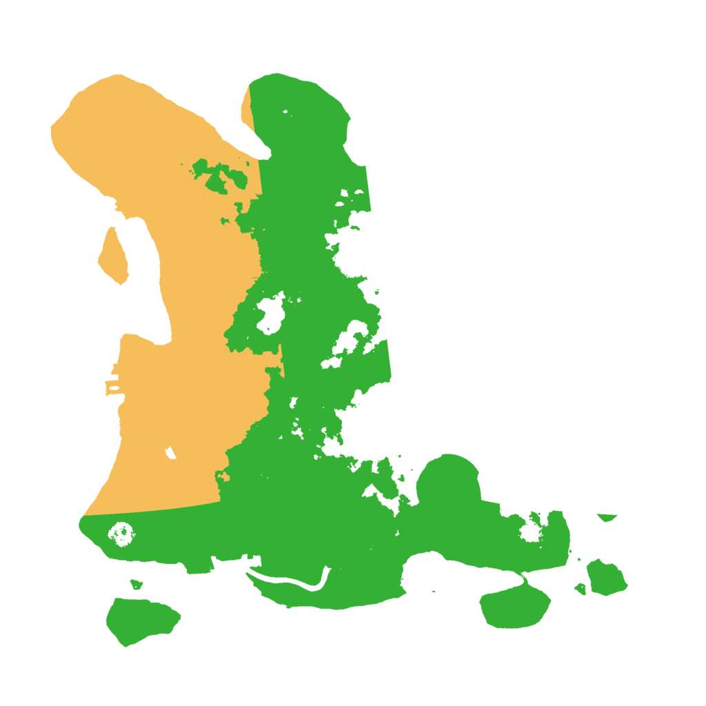 Biome Rust Map: Procedural Map, Size: 3000, Seed: 29073