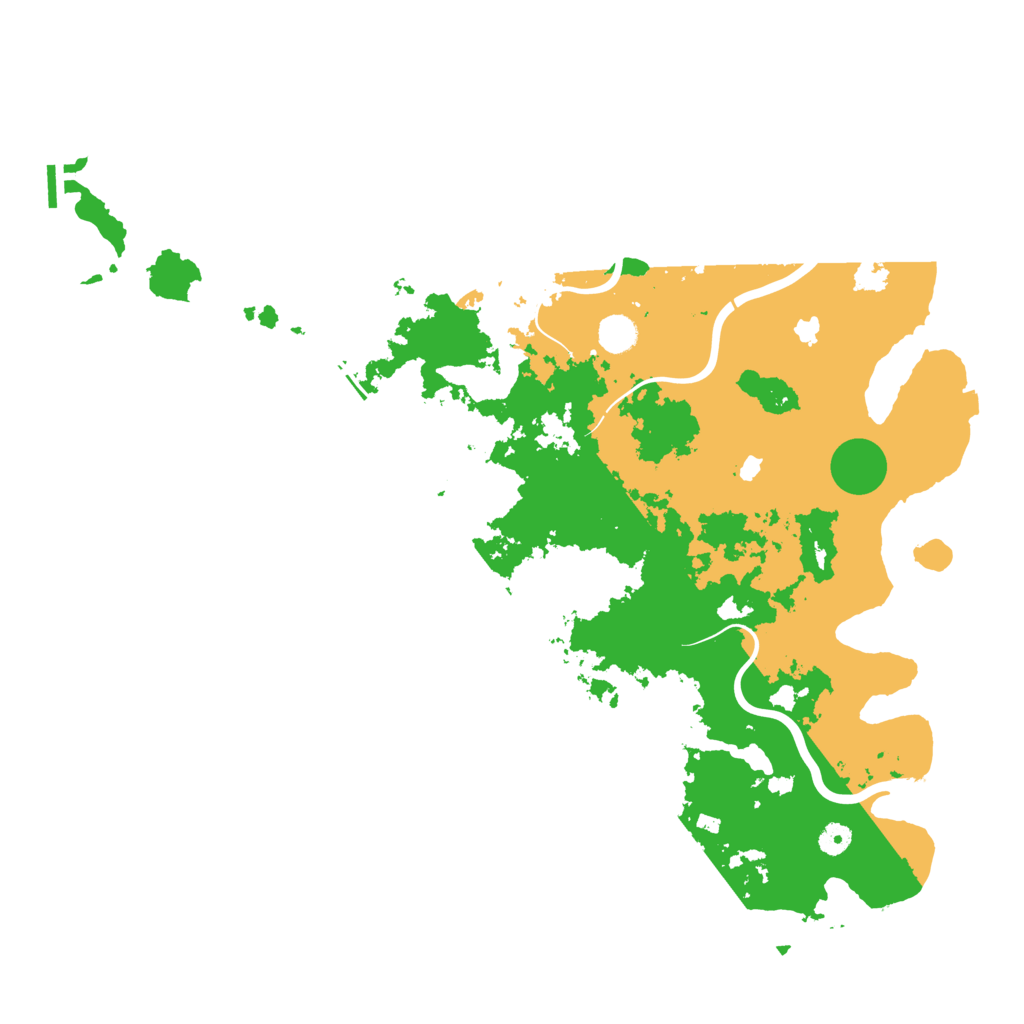Biome Rust Map: Procedural Map, Size: 4800, Seed: 2404