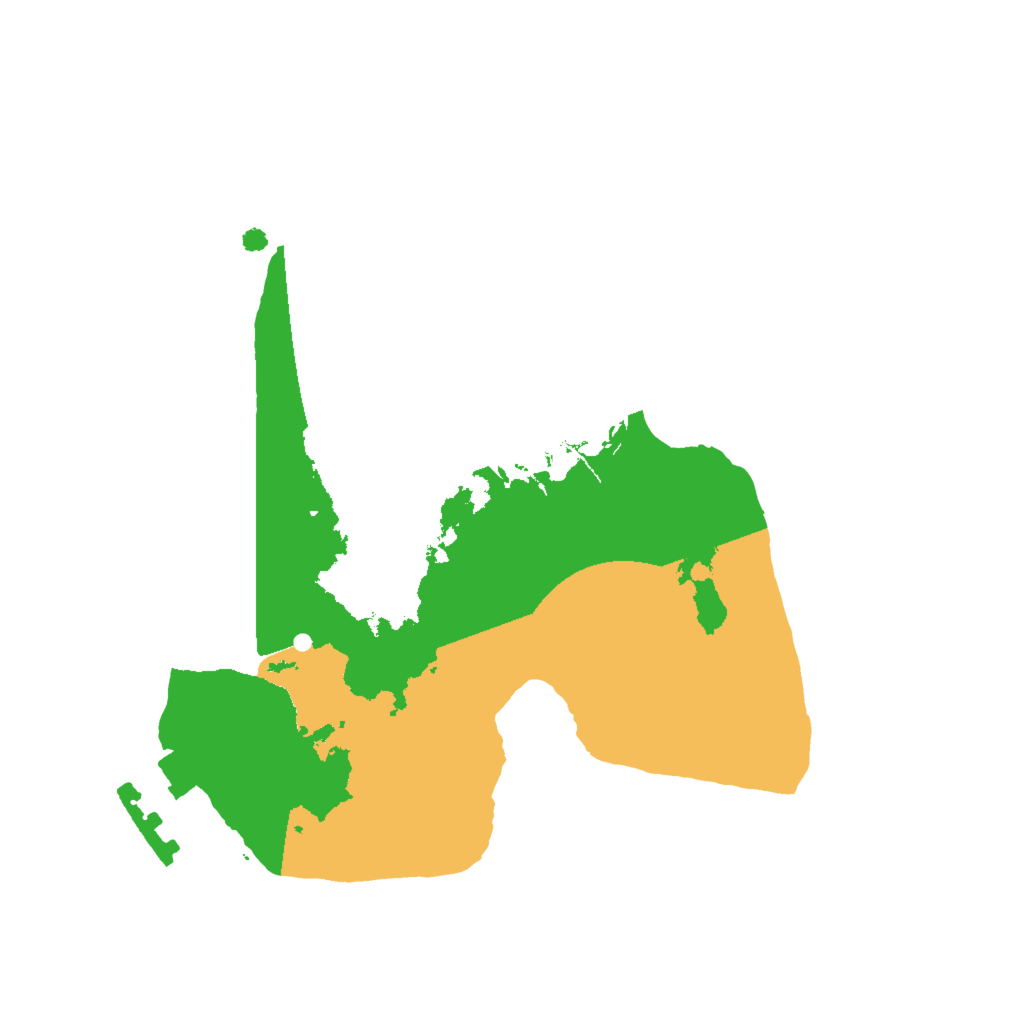 Biome Rust Map: Procedural Map, Size: 1700, Seed: 1284489751