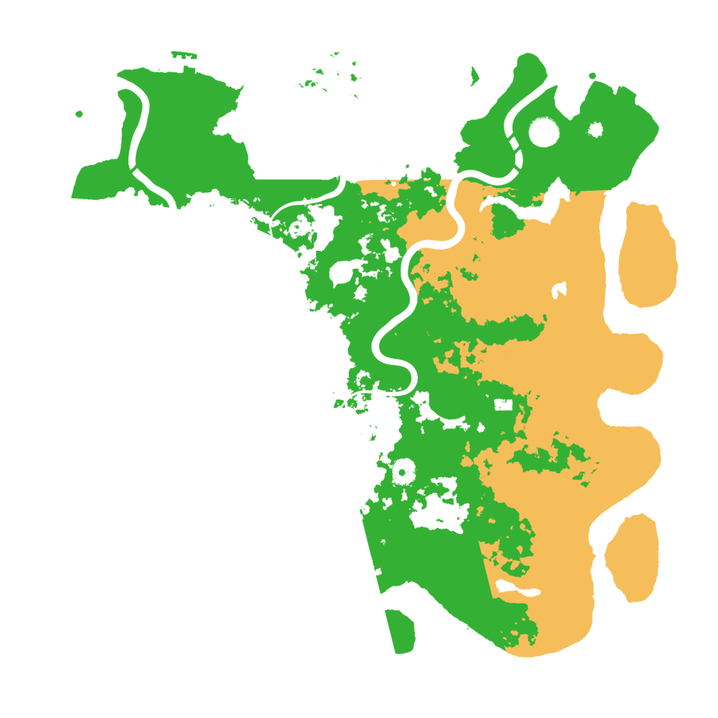 Biome Rust Map: Procedural Map, Size: 4250, Seed: 2011844574