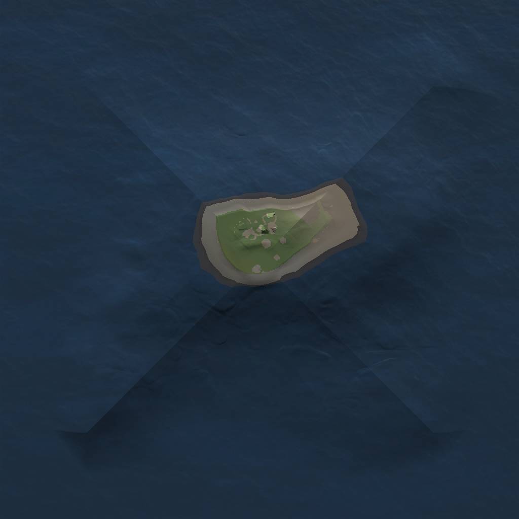 Rust Map: Procedural Map, Size: 1000, Seed: 1180338609, 3 Monuments