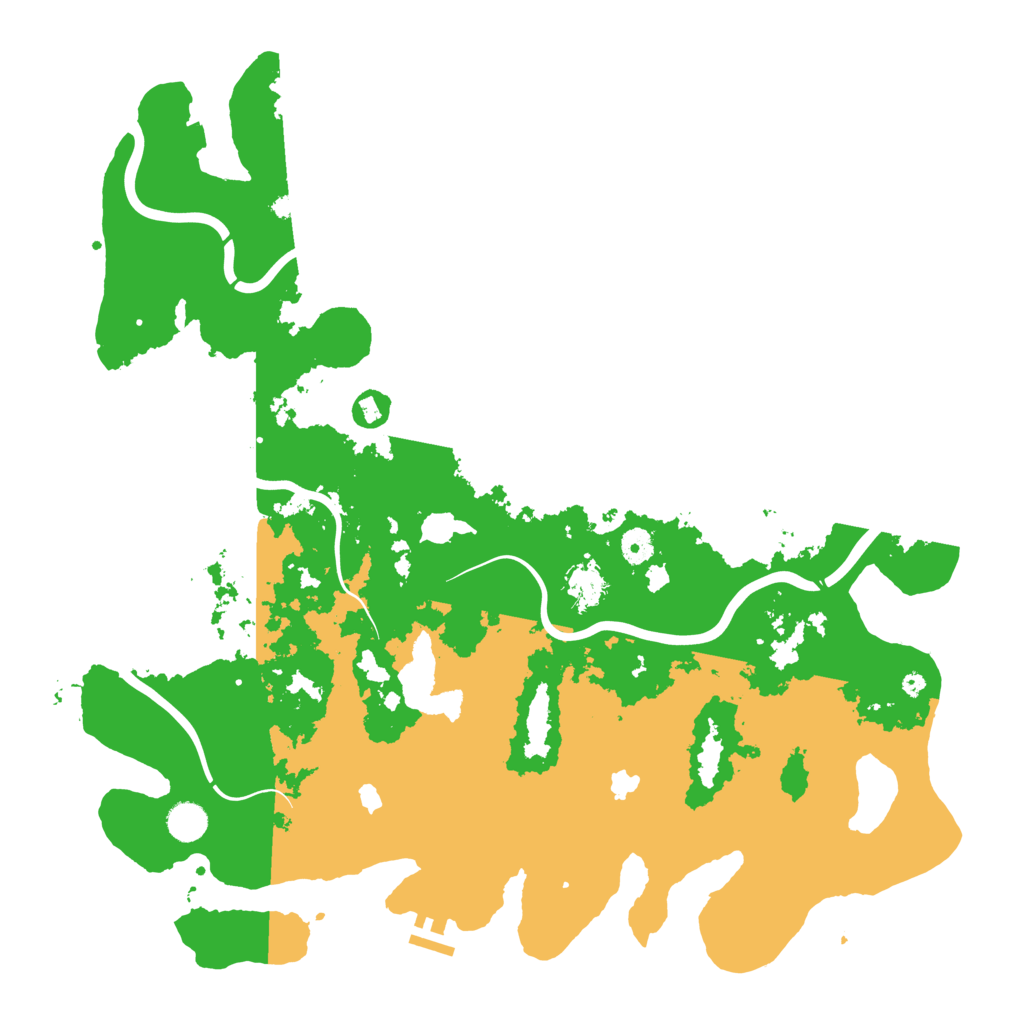 Biome Rust Map: Procedural Map, Size: 4500, Seed: 618984926