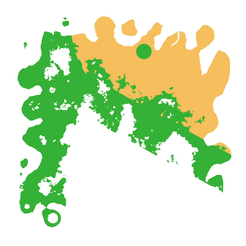 Biome Rust Map: Procedural Map, Size: 4250, Seed: 1358929043