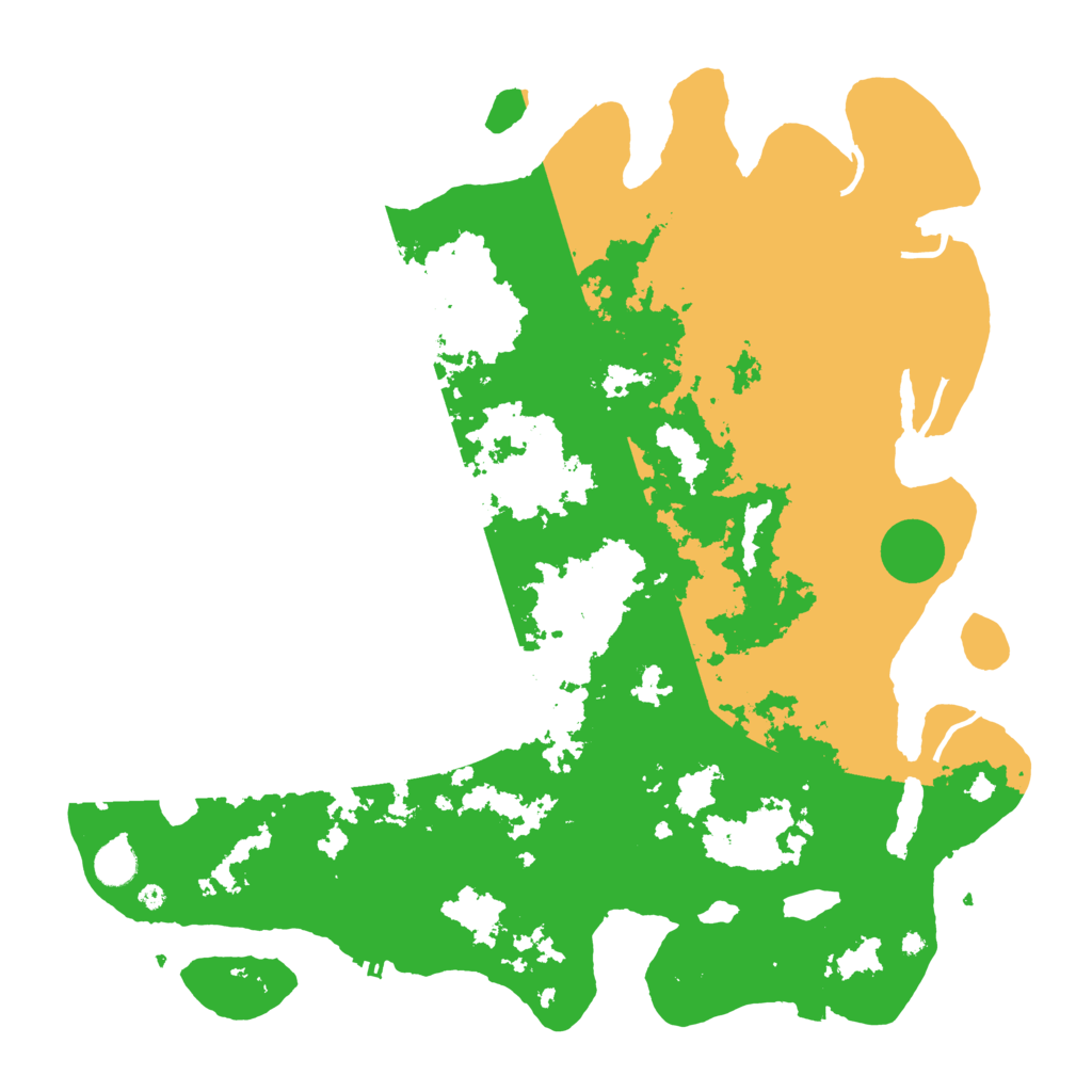 Biome Rust Map: Procedural Map, Size: 4500, Seed: 2078684178