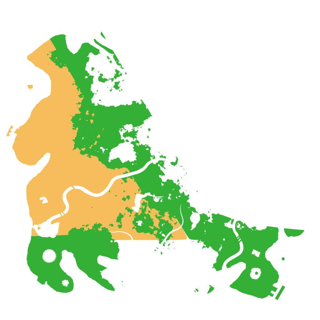 Biome Rust Map: Procedural Map, Size: 4250, Seed: 290497280