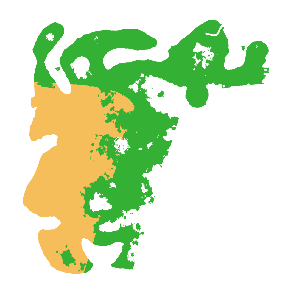 Biome Rust Map: Procedural Map, Size: 3500, Seed: 63587452