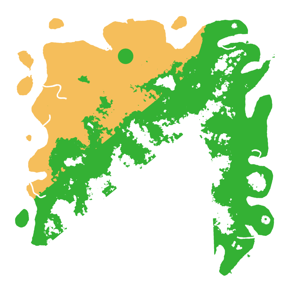 Biome Rust Map: Procedural Map, Size: 5000, Seed: 1027595899