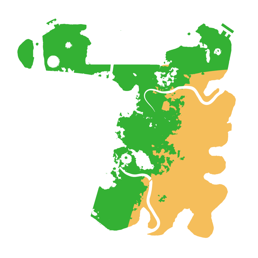 Biome Rust Map: Procedural Map, Size: 3750, Seed: 87782509