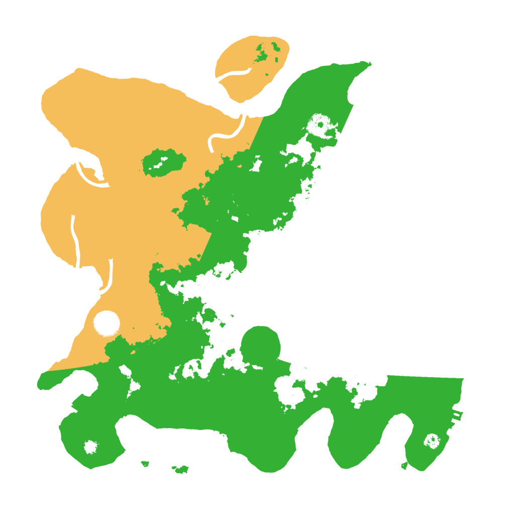 Biome Rust Map: Procedural Map, Size: 3500, Seed: 1123550370