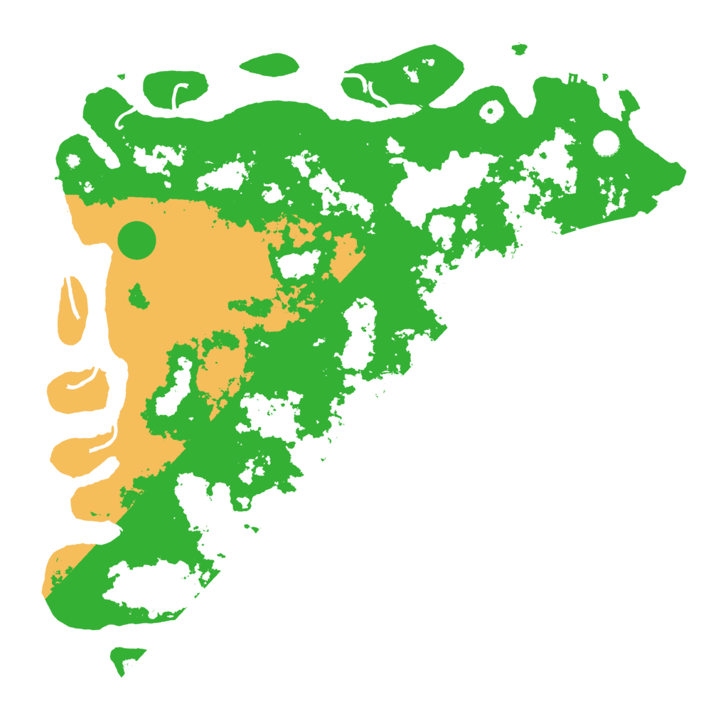 Biome Rust Map: Procedural Map, Size: 5000, Seed: 1098318590