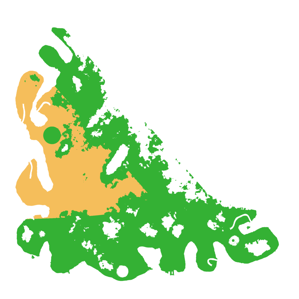 Biome Rust Map: Procedural Map, Size: 4500, Seed: 1178355027