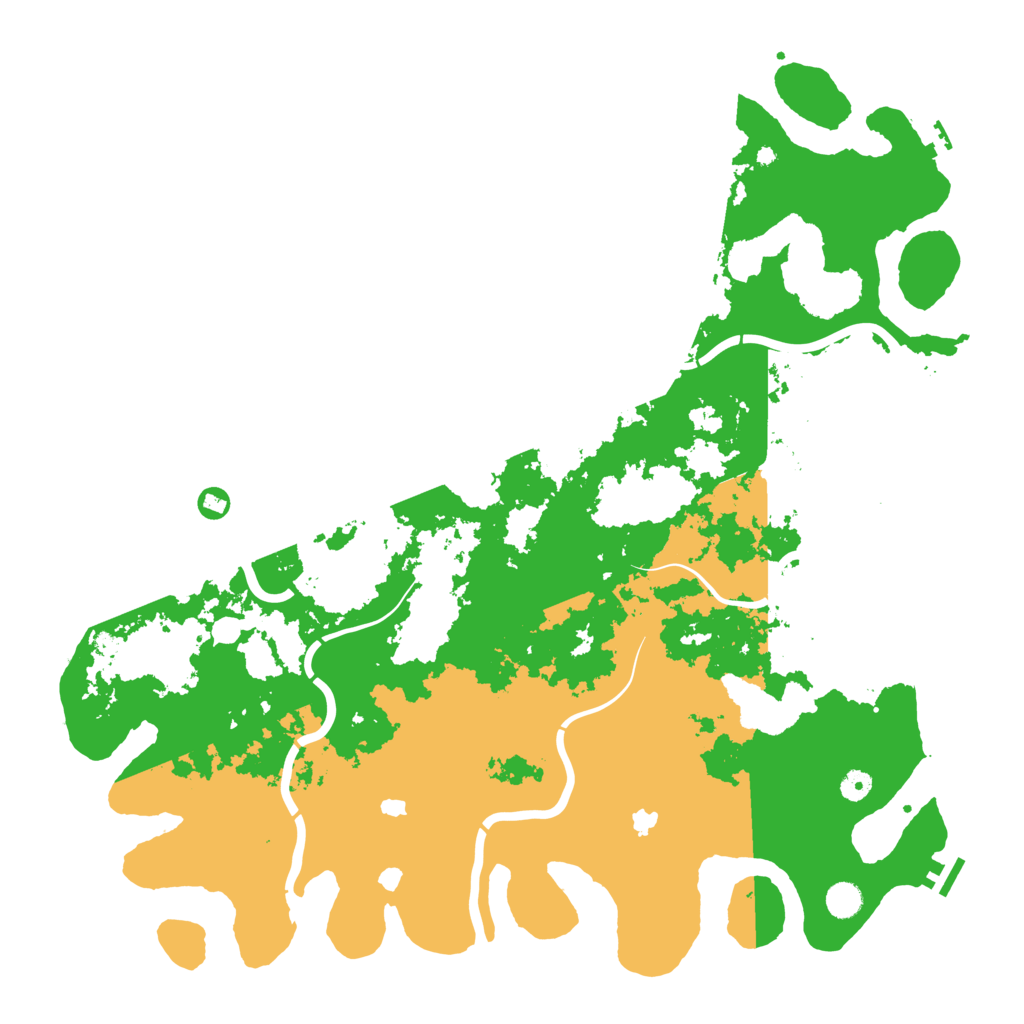 Biome Rust Map: Procedural Map, Size: 5000, Seed: 384735679