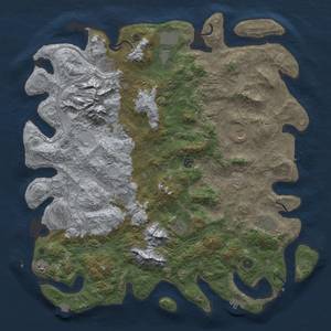 Thumbnail Rust Map: Procedural Map, Size: 5000, Seed: 359928846, 19 Monuments