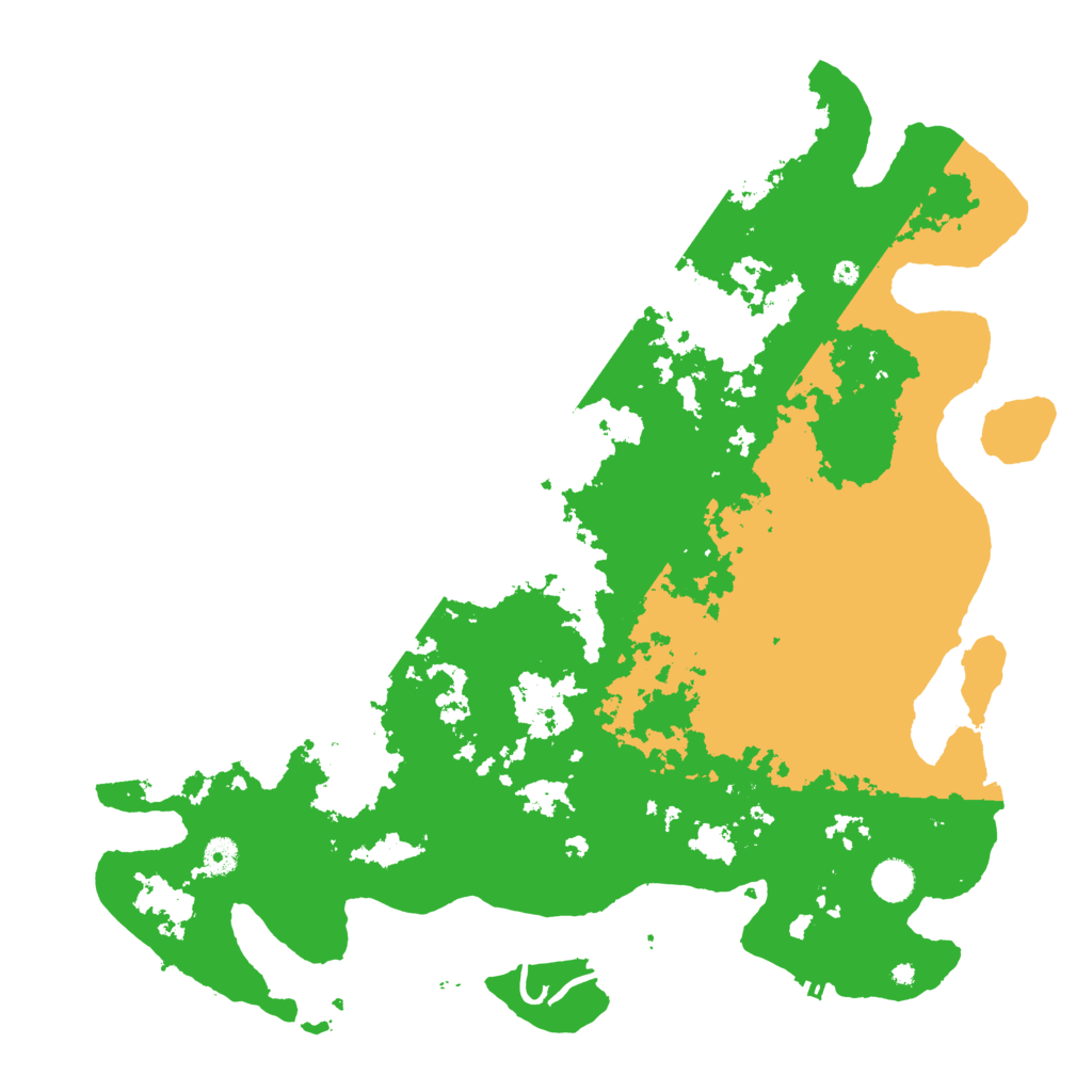 Biome Rust Map: Procedural Map, Size: 4500, Seed: 1713490436