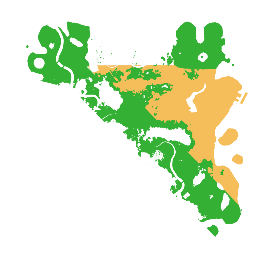 Biome Rust Map: Procedural Map, Size: 4250, Seed: 1642726087