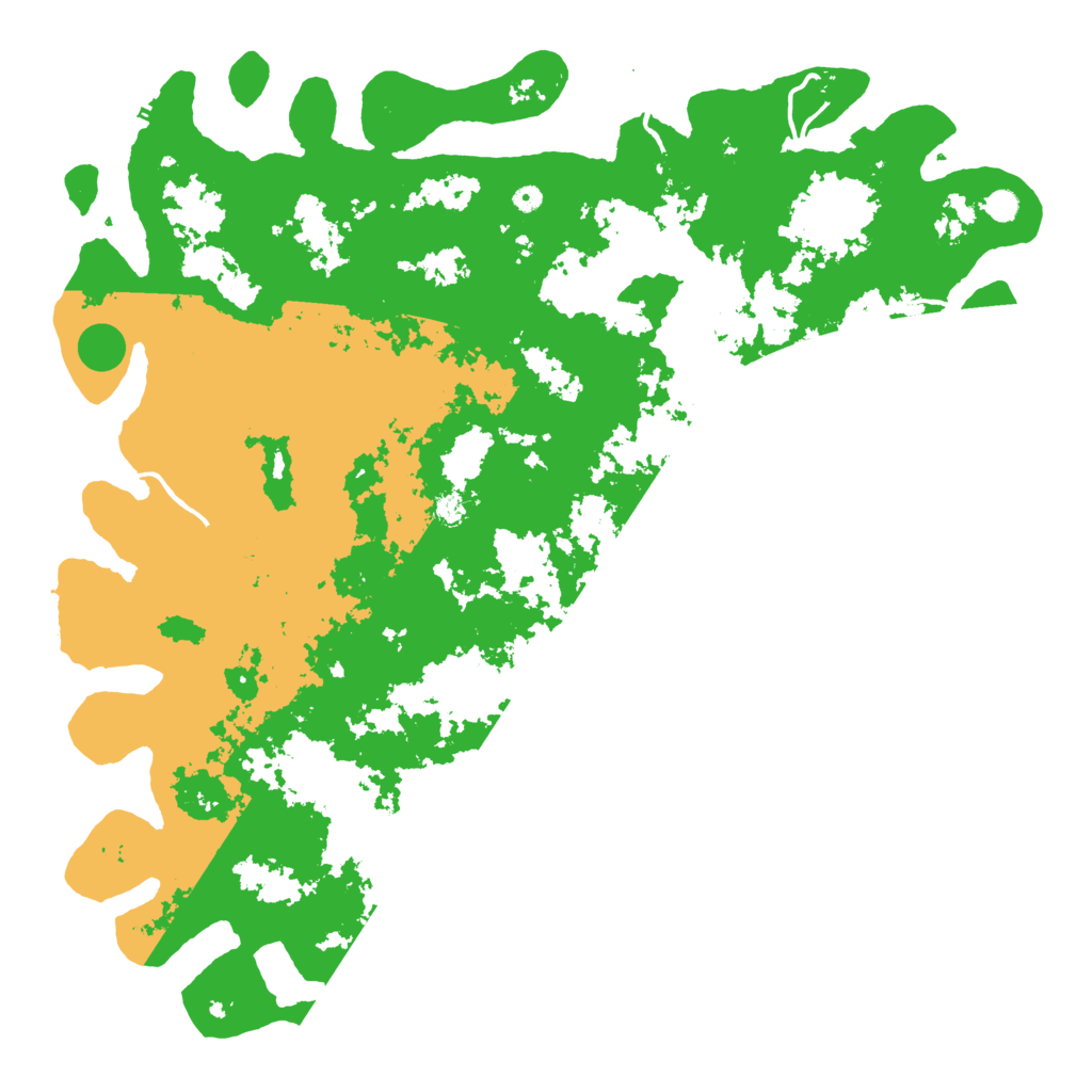 Biome Rust Map: Procedural Map, Size: 6000, Seed: 379166303