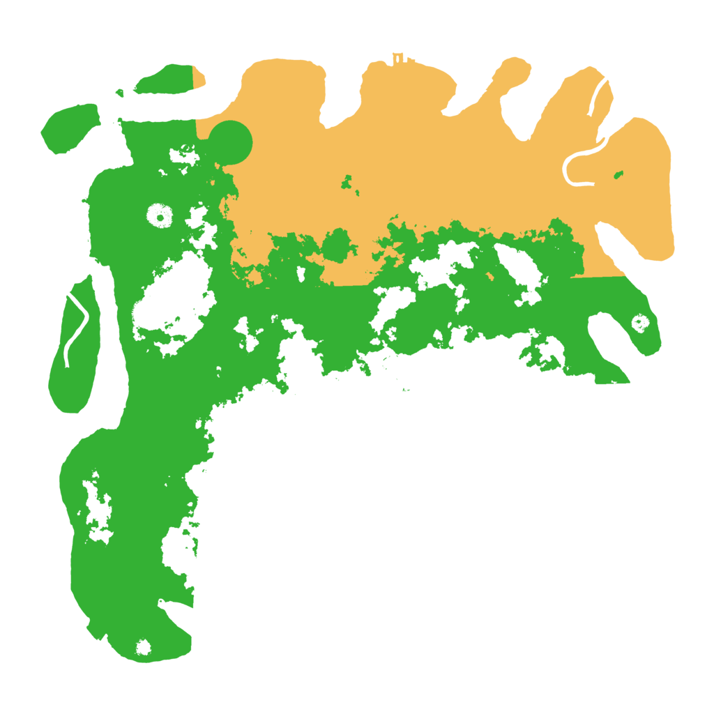 Biome Rust Map: Procedural Map, Size: 4250, Seed: 1357113407