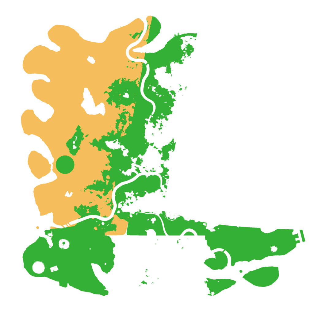 Biome Rust Map: Procedural Map, Size: 4500, Seed: 1797501607