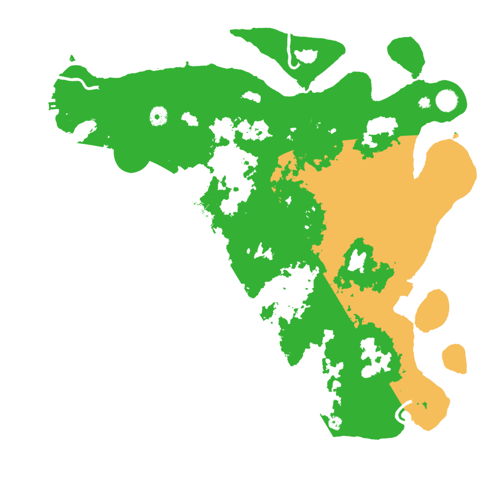 Biome Rust Map: Procedural Map, Size: 4000, Seed: 1250121189