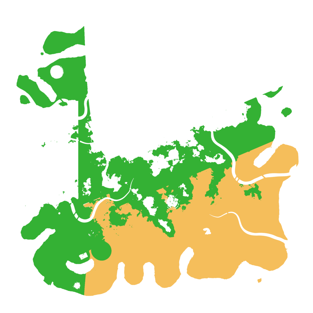 Biome Rust Map: Procedural Map, Size: 4250, Seed: 1390563234
