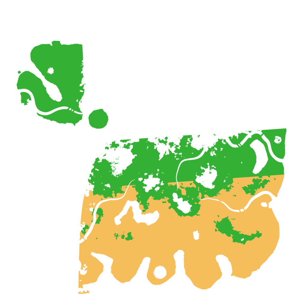 Biome Rust Map: Procedural Map, Size: 4250, Seed: 73931796