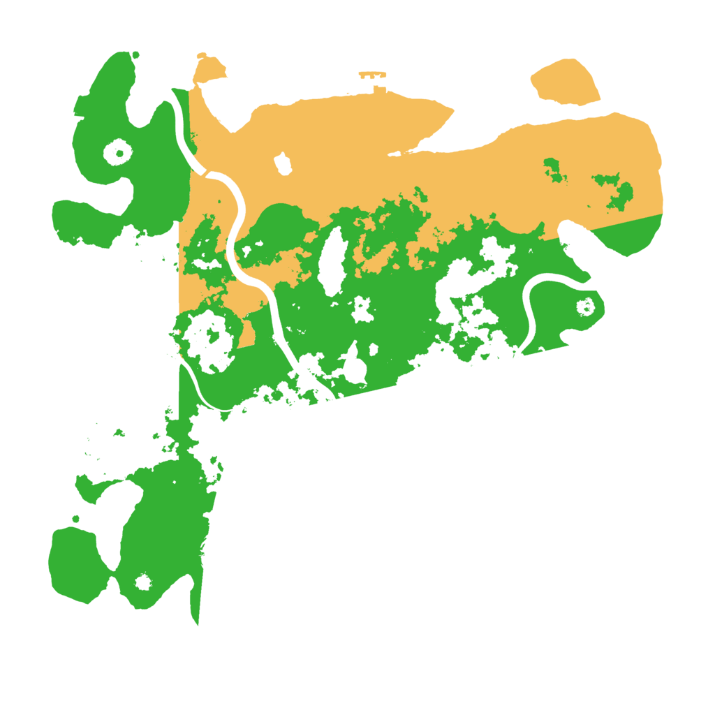 Biome Rust Map: Procedural Map, Size: 4000, Seed: 248840090