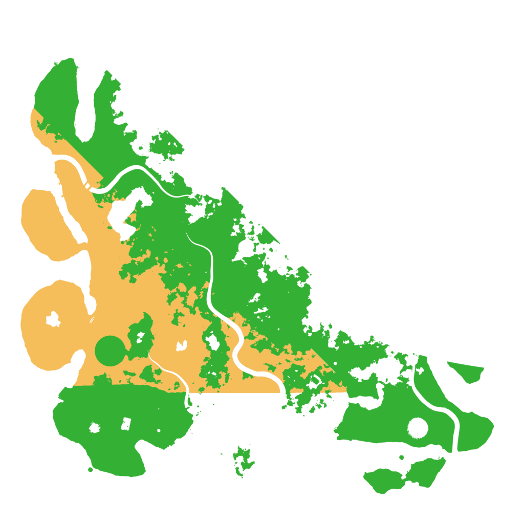 Biome Rust Map: Procedural Map, Size: 4500, Seed: 1078767289