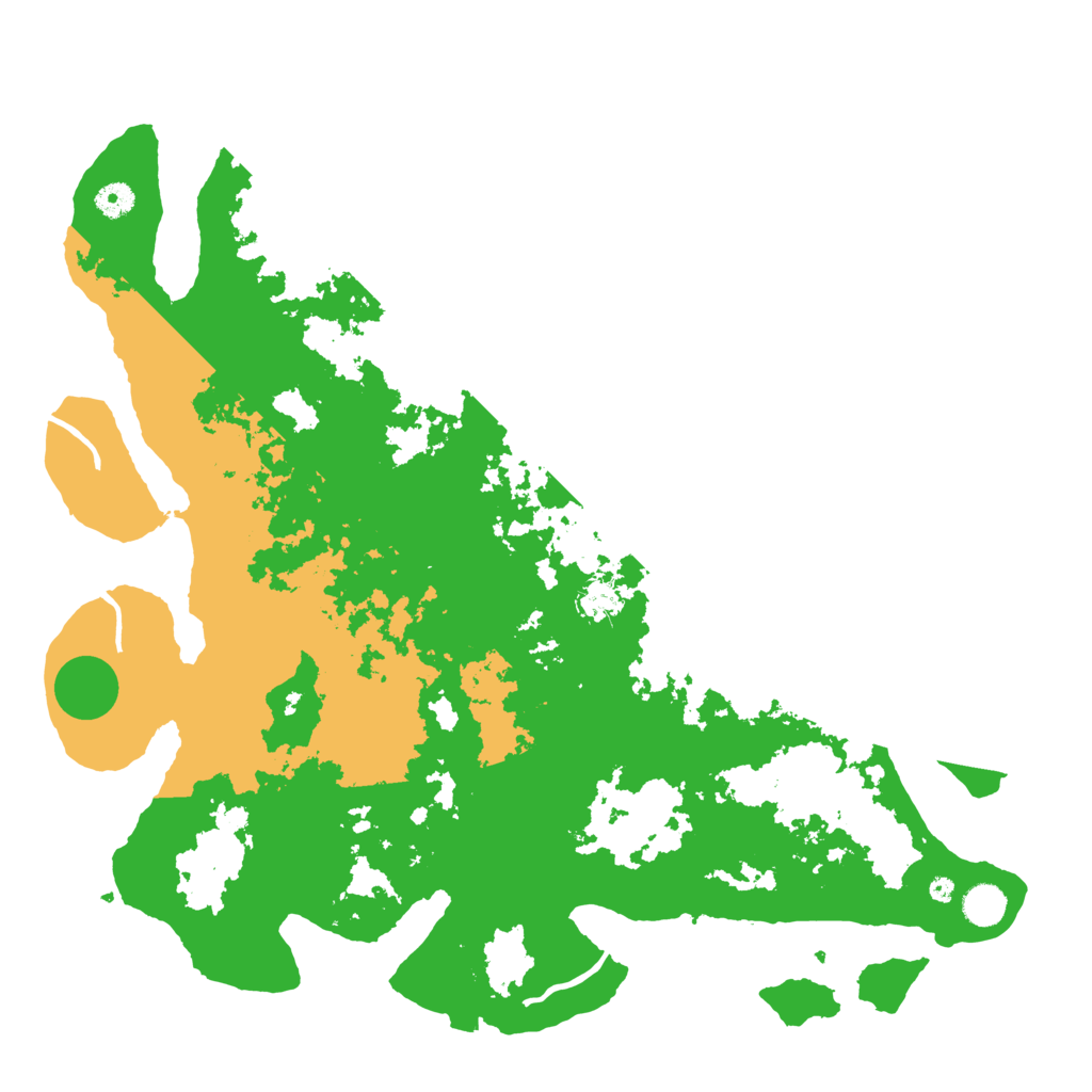 Biome Rust Map: Procedural Map, Size: 4500, Seed: 1078767289