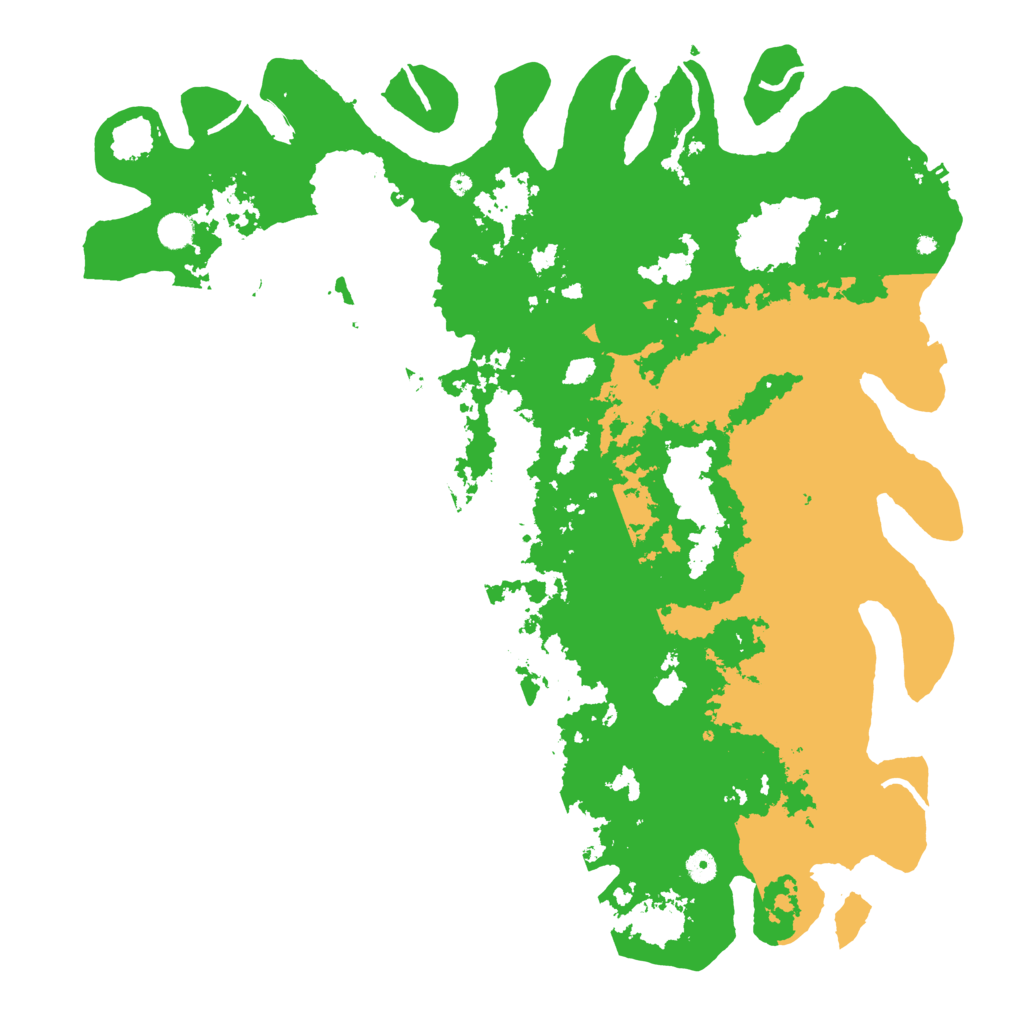 Biome Rust Map: Procedural Map, Size: 5000, Seed: 76528190