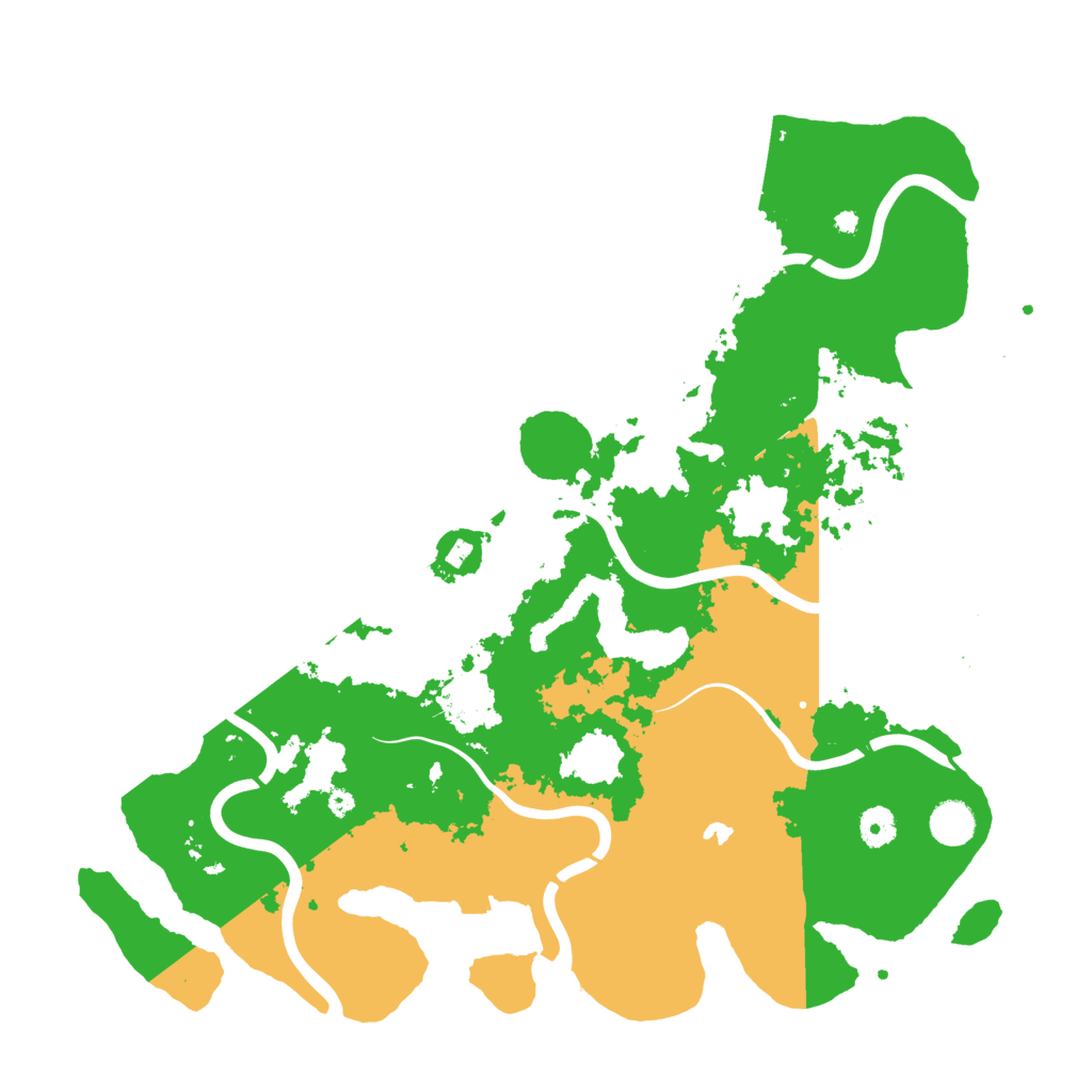 Biome Rust Map: Procedural Map, Size: 4250, Seed: 65754604