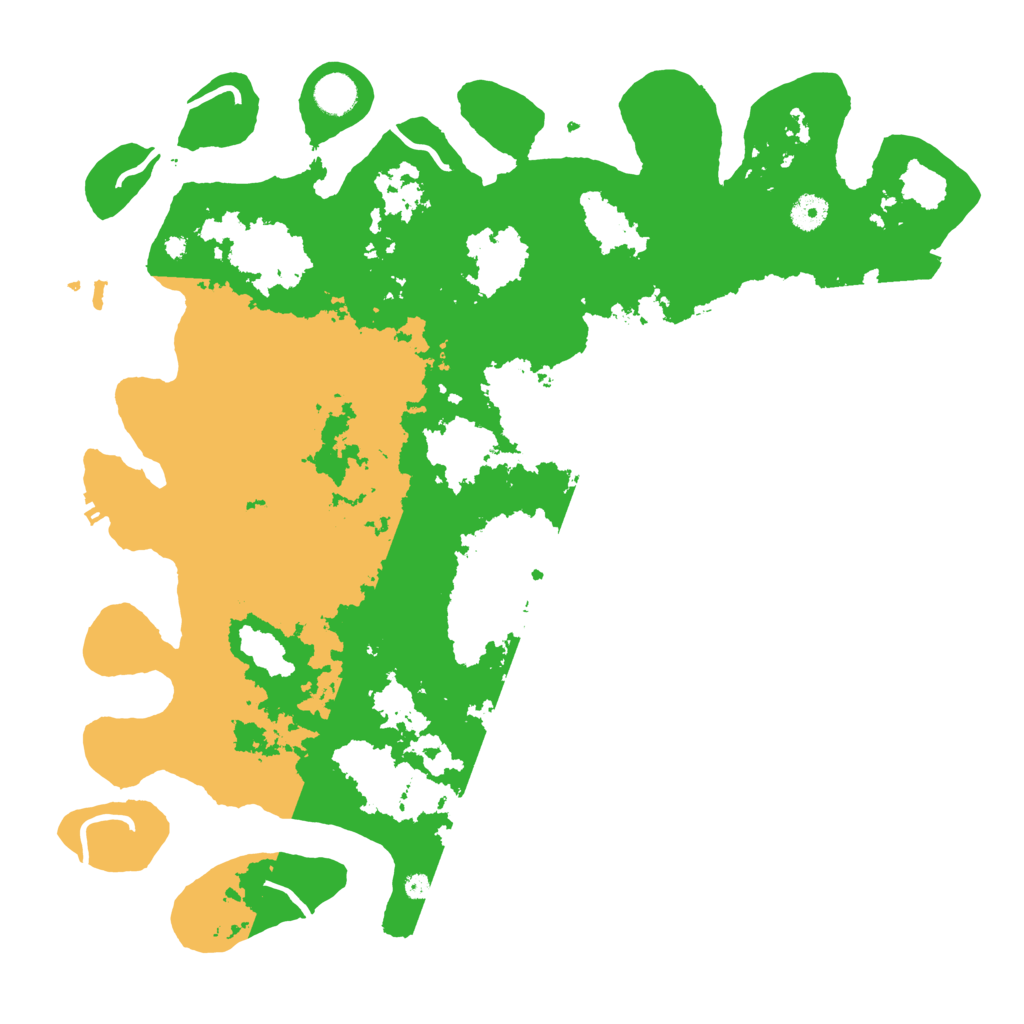 Biome Rust Map: Procedural Map, Size: 4300, Seed: 718034175
