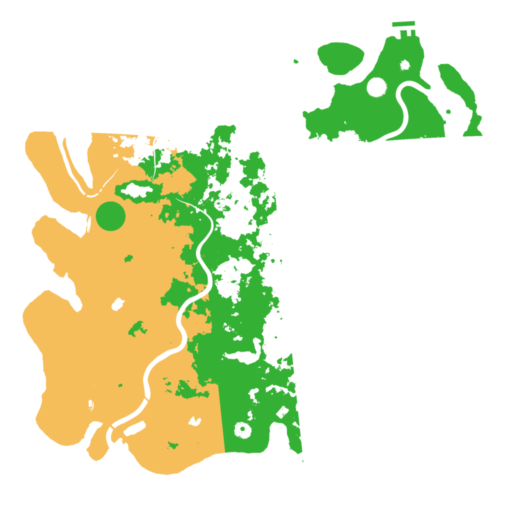 Biome Rust Map: Procedural Map, Size: 4567, Seed: 2023121010