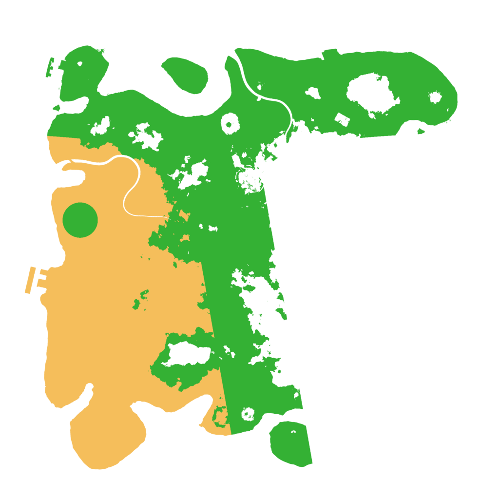 Biome Rust Map: Procedural Map, Size: 3750, Seed: 1220231
