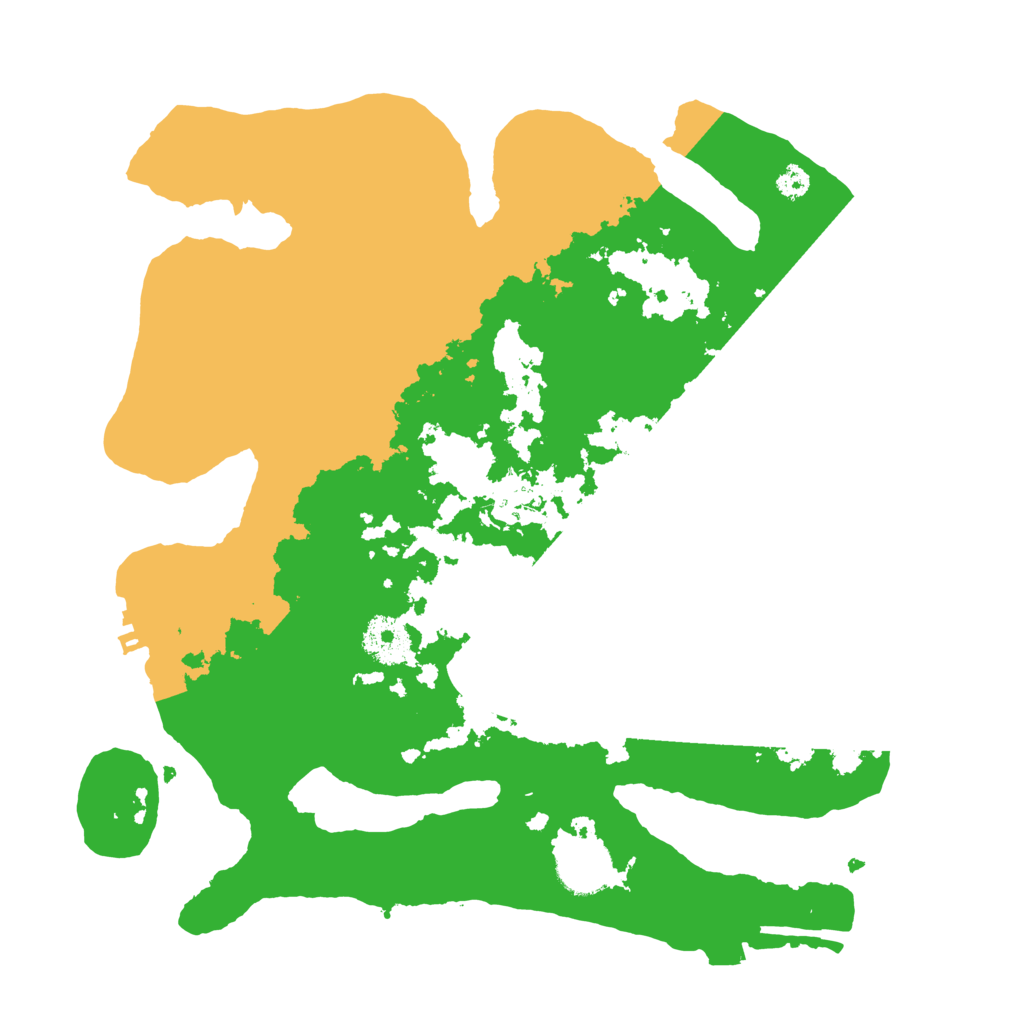 Biome Rust Map: Procedural Map, Size: 3250, Seed: 1224117270